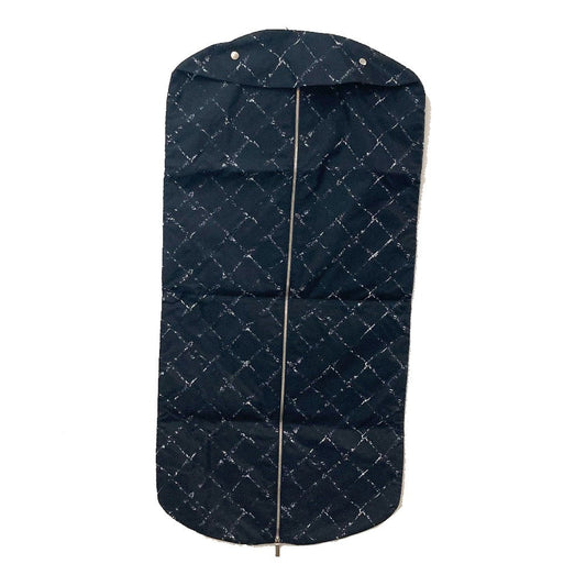 CHANEL Garment bag Nylon black Travel line Women Used Authentic