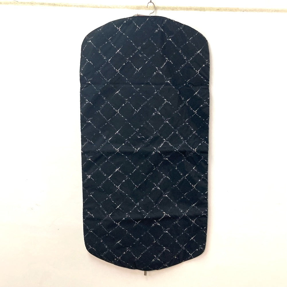CHANEL Garment bag Nylon black Travel line Women Used Authentic