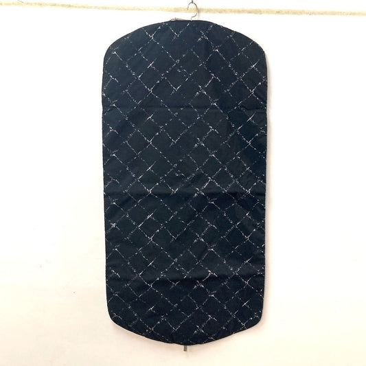 CHANEL Garment bag Nylon black Travel line Women Used Authentic
