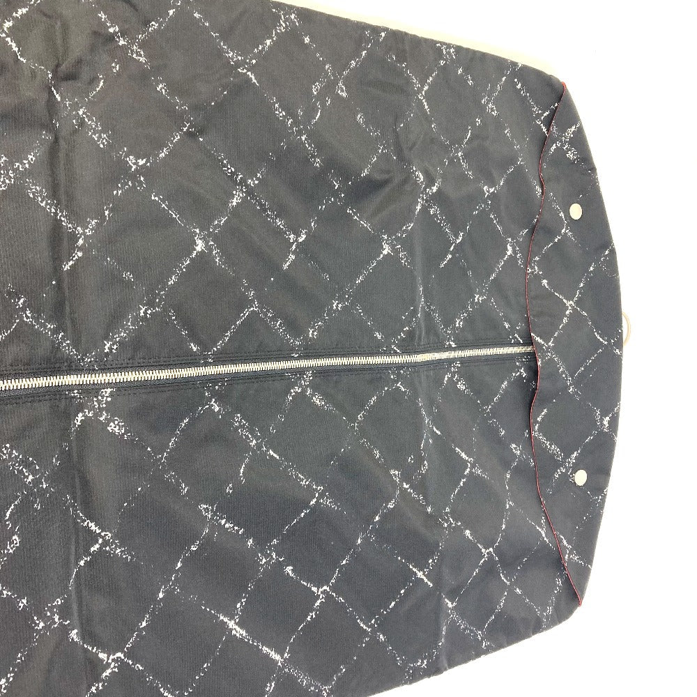 CHANEL Garment bag Nylon black Travel line Women Used Authentic