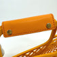FENDI Handbag 8GH389 Plastic, Leather Orange type bag Bucket medium Women Used Authentic