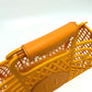 FENDI Handbag 8GH389 Plastic, Leather Orange type bag Bucket medium Women Used Authentic