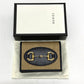 GUCCI Trifold wallet 621887 Canvas / leather beige Horsebit Women Used Authentic