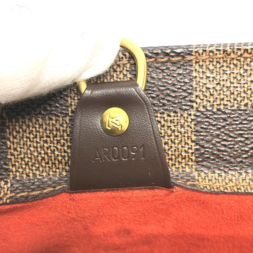 LOUIS VUITTON Tote Bag N51123 Damier canvas Brown Damier Parioli PM Women Used Authentic
