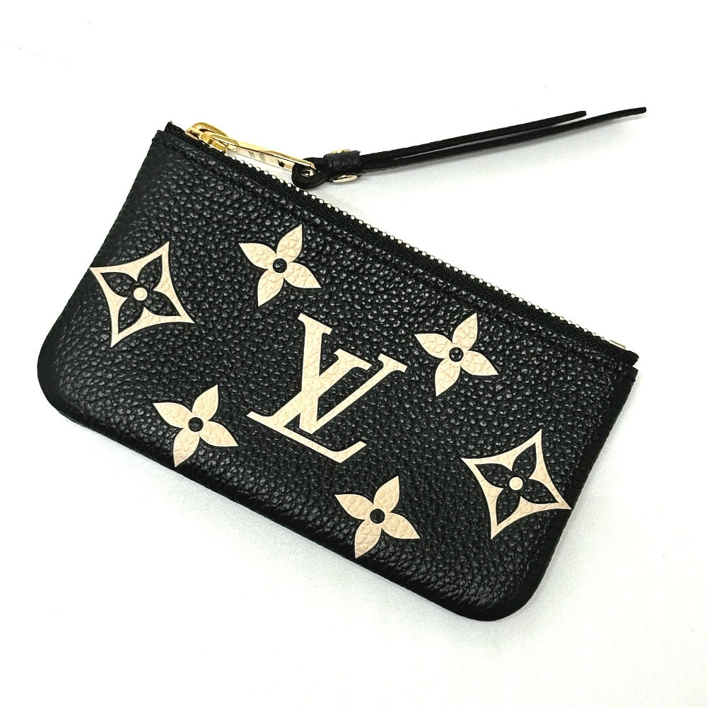 LOUIS VUITTON Coin case M80885 Monogram Ann Platt Leather black Monogram Ann Platt Pochette Cre