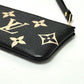 LOUIS VUITTON Coin case M80885 Monogram Ann Platt Leather black Monogram Ann Platt Pochette Cre