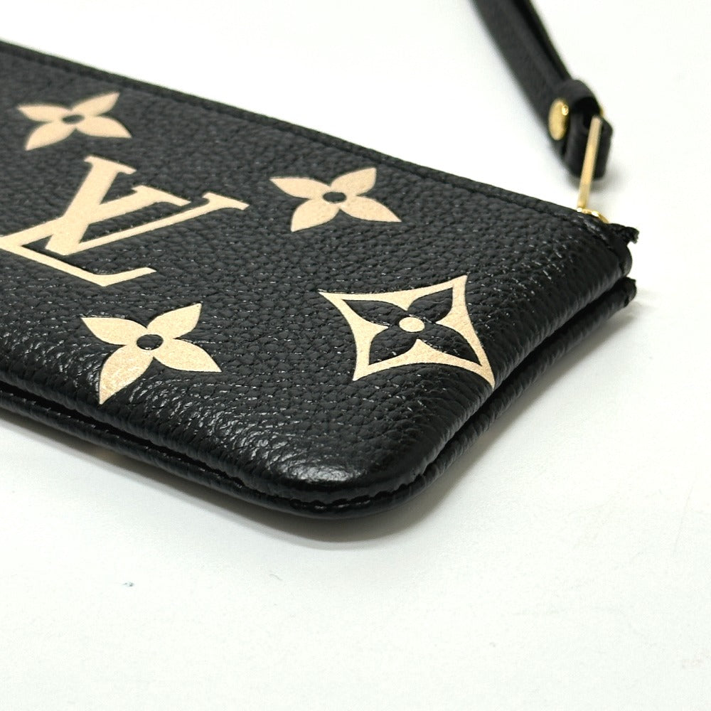 LOUIS VUITTON Coin case M80885 Monogram Ann Platt Leather black Monogram Ann Platt Pochette Cre
