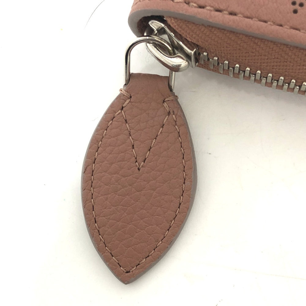 LOUIS VUITTON Long Wallet Purse M61868 Monogram Mahina pink Monogram Mahina Zippy wallet Women Used Authentic