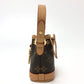 LOUIS VUITTON charm M00818 Monogram canvas Brown Monogram Bijoux Sac Micro Noe
