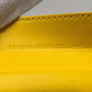 FENDI Handbag 8BH389 plastic yellow Medium basket Women Used Authentic