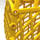 FENDI Handbag 8BH389 plastic yellow Medium basket Women Used Authentic