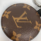 LOUIS VUITTON Bag charm M68307 Monogram canvas Blue x brown Monogram portocle padid