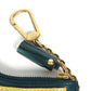 LOUIS VUITTON Coin case M91405 Monogram Vernis green Monogram Vernis Pochette Oiseau Women Used Authentic