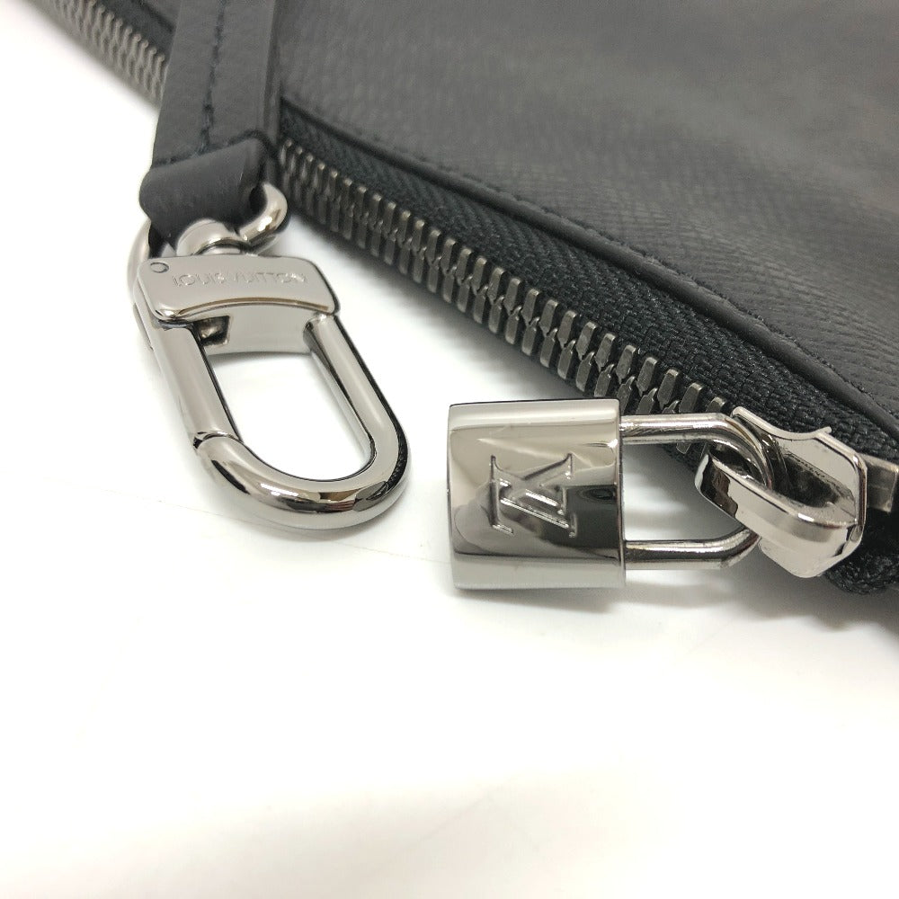 LOUIS VUITTON Tote Bag M59203 Calf leather SilverMetal Mahina Bella Women Used Authentic