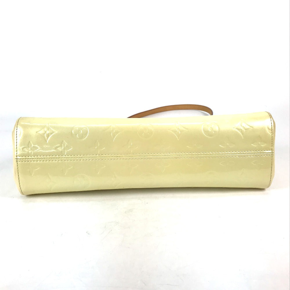 LOUIS VUITTON Shoulder Bag M91374 Monogram Vernis Canvas white Monogram Vernis Roxbury Drive Women Used Authentic
