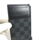 LOUIS VUITTON Coin case N60354 Damier Grafitto Canvas black Damier Grafitte Utility coin card holder mens Secondhand Authentic