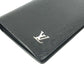 LOUIS VUITTON Long Wallet Purse  M30501 Taiga Leather black Taiga Portefeuille Blaza mens Secondhand Authentic
