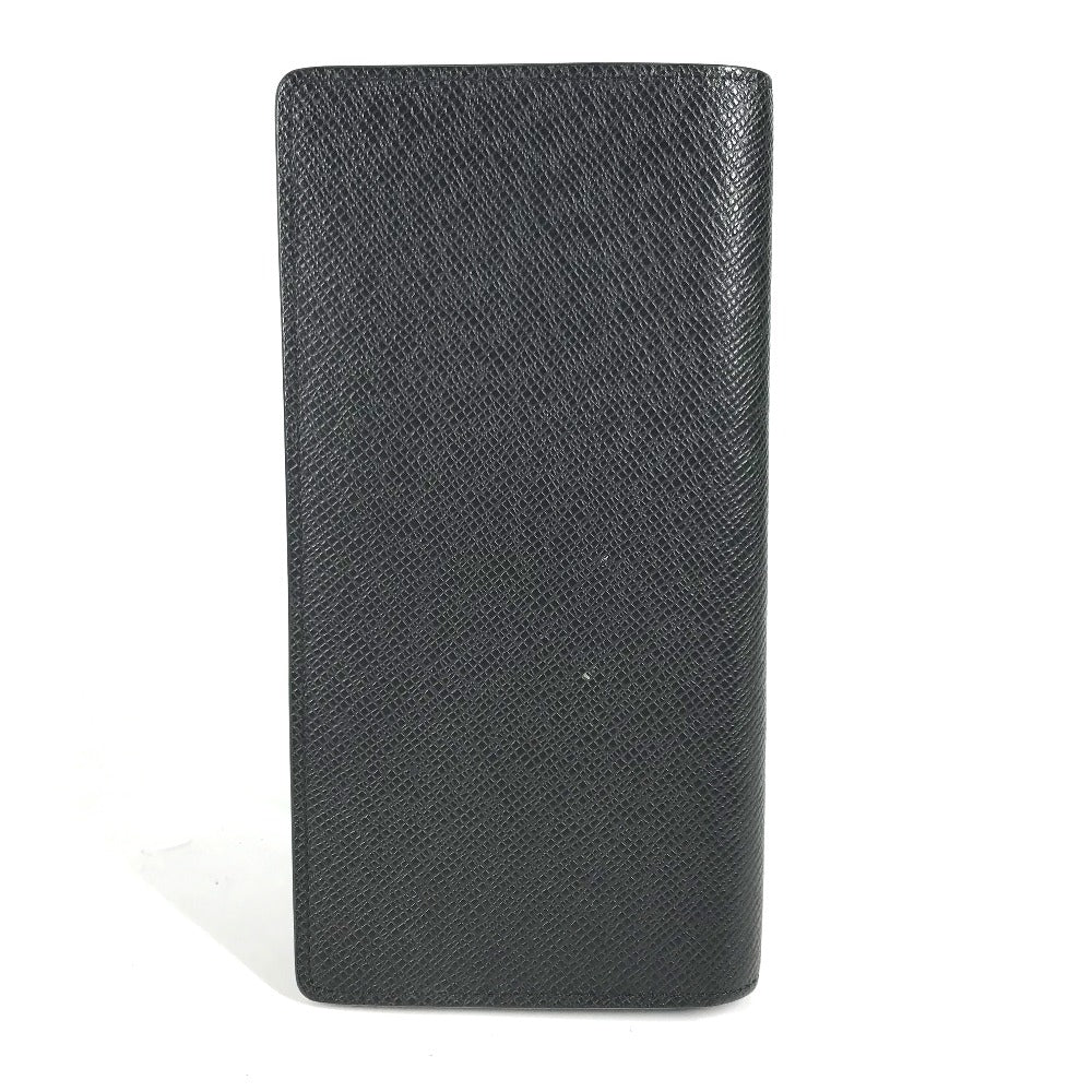 LOUIS VUITTON Long Wallet Purse  M30501 Taiga Leather black Taiga Portefeuille Blaza mens Secondhand Authentic
