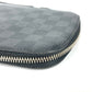 LOUIS VUITTON Long Wallet Purse N48255 Damier Grafitto Canvas black Damier Grafitte Atholl Organizer mens Used Authentic