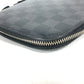 LOUIS VUITTON Long Wallet Purse N48255 Damier Grafitto Canvas black Damier Grafitte Atholl Organizer mens Used Authentic
