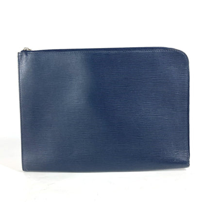 LOUIS VUITTON Clutch bag M64154  Epi Leather Navy Epi Pochette Jules GM mens Used Authentic