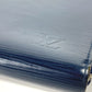 LOUIS VUITTON Clutch bag M64154  Epi Leather Navy Epi Pochette Jules GM mens Used Authentic