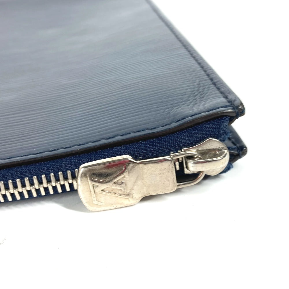 LOUIS VUITTON Clutch bag M64154  Epi Leather Navy Epi Pochette Jules GM mens Used Authentic