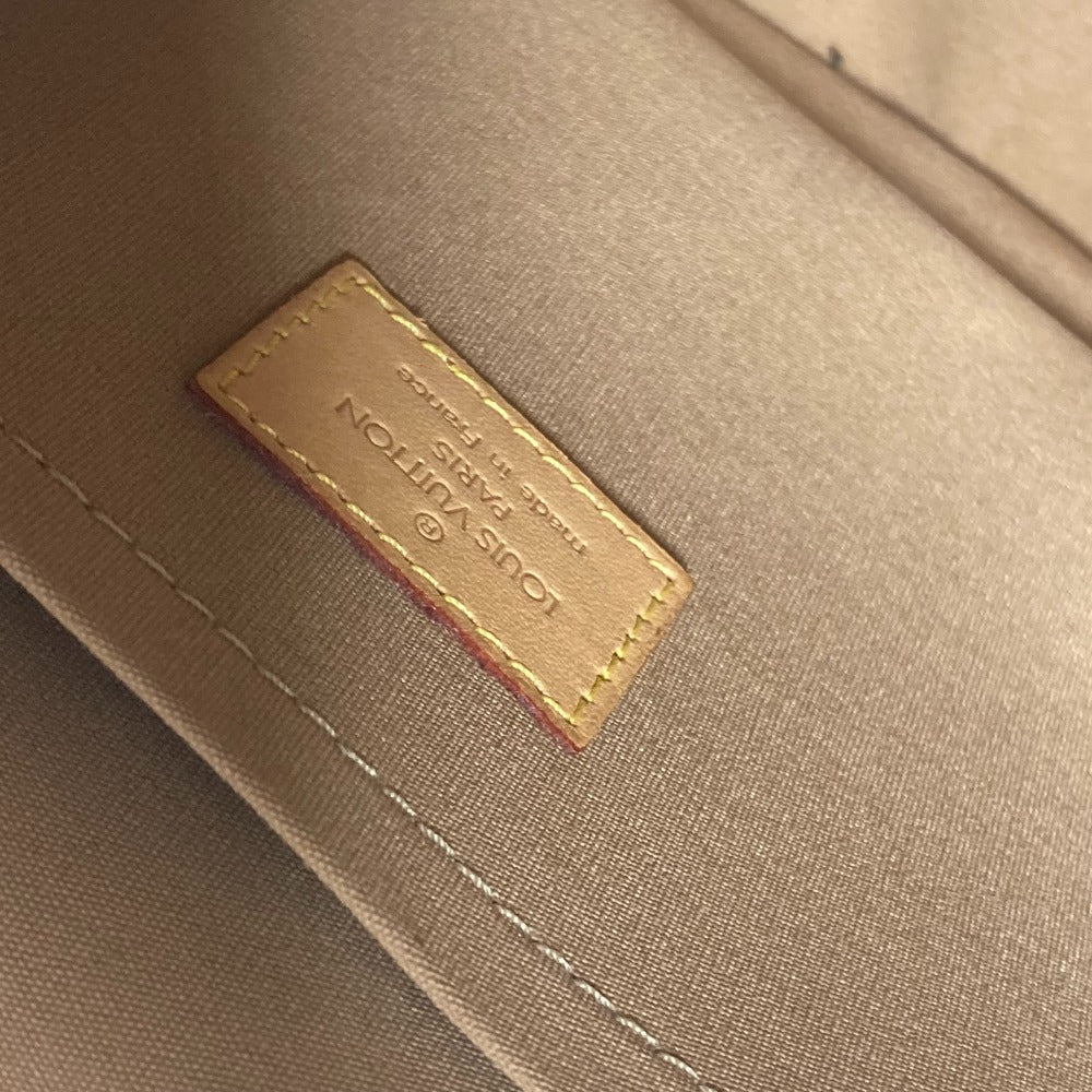 LOUIS VUITTON Shoulder Bag Monogram Vernis Canvas beige Monogram Vernis Biscayne Bay GM Women Used Authentic
