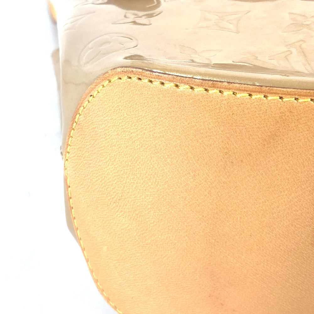 LOUIS VUITTON Shoulder Bag Monogram Vernis Canvas beige Monogram Vernis Biscayne Bay GM Women Used Authentic