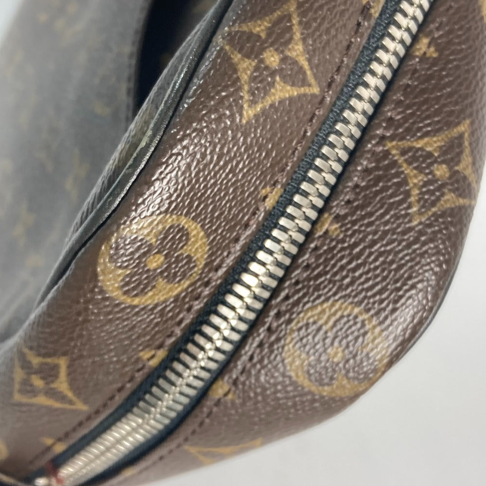 LOUIS VUITTON Business bag M56719 Monogram canvas, leather Brown Monogram macacer Soft briefcase mens Used Authentic