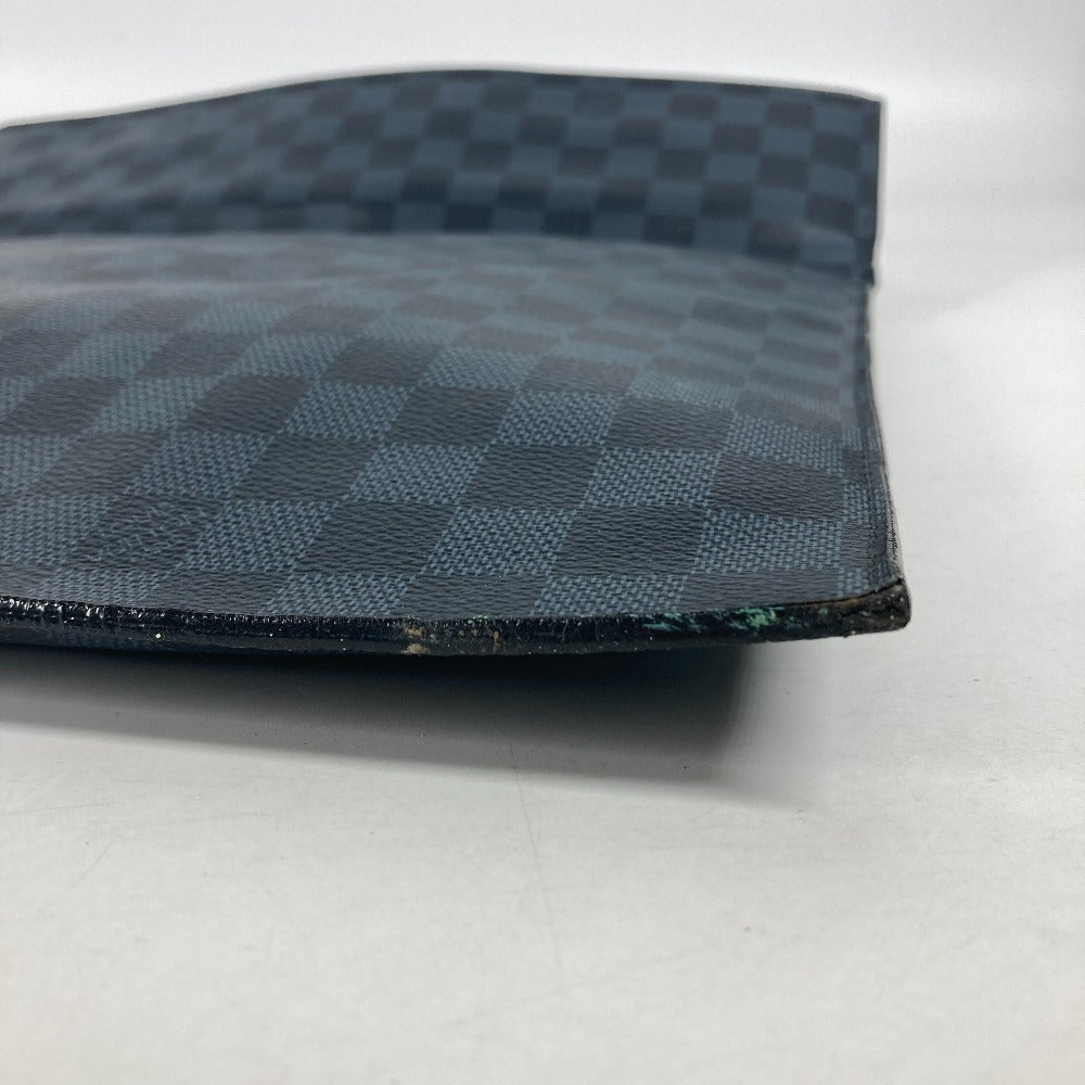 LOUIS VUITTON Clutch bag N51101  Damier Cobalt Canvas Navy Damier Cobalt Portfolio mens Used Authentic