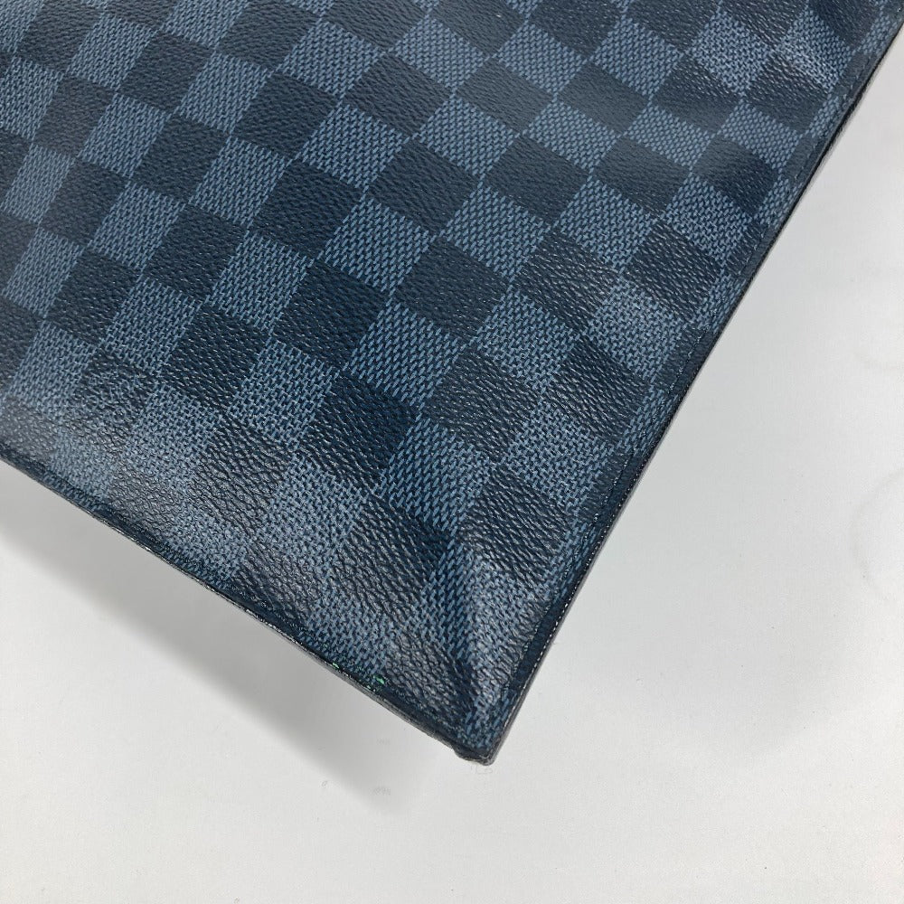 LOUIS VUITTON Clutch bag N51101  Damier Cobalt Canvas Navy Damier Cobalt Portfolio mens Used Authentic