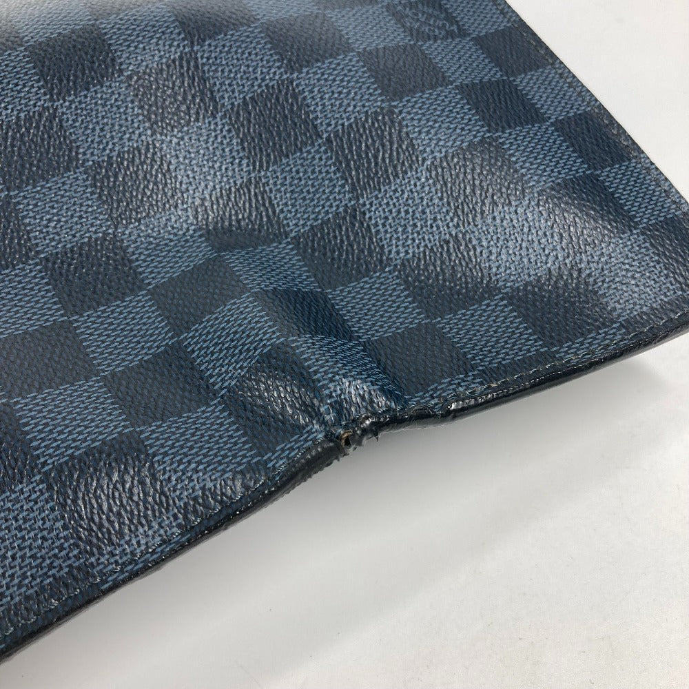 LOUIS VUITTON Clutch bag N51101  Damier Cobalt Canvas Navy Damier Cobalt Portfolio mens Used Authentic