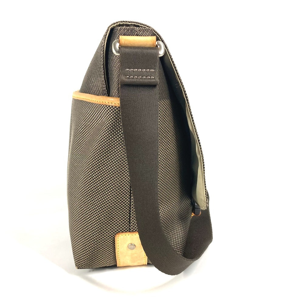 LOUIS VUITTON Shoulder Bag M93077 Damier Jean Canvas khaki Damier Jean Roux mens Used Authentic