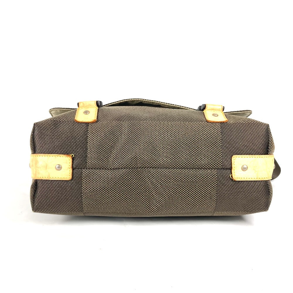 LOUIS VUITTON Shoulder Bag M93077 Damier Jean Canvas khaki Damier Jean Roux mens Used Authentic