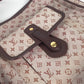 LOUIS VUITTON Shoulder Bag M92321 Monogram mini canvas Red Monogram mini Buzas Marie Kate Women Used Authentic