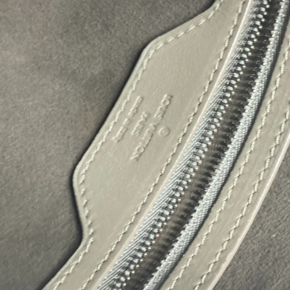 LOUIS VUITTON Tote Bag M97070 leather gray Monogram Antia Ixia PM Women Used Authentic