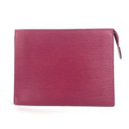 LOUIS VUITTON Clutch bag M41085 Epi Leather Red Epi posh toilette 26 unisex(Unisex) Used Authentic