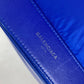 BALENCIAGA Boston Duffel bag 363419 Leather / nylon blue Navy Cabas M unisex(Unisex) Used Authentic