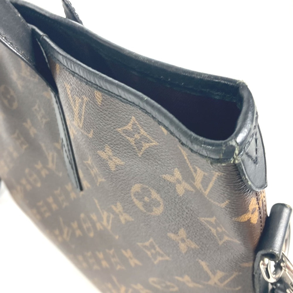 LOUIS VUITTON Shoulder Bag M56708 Monogram macacer canvas Brown Monogram macacer Davis unisex(Unisex) Used Authentic