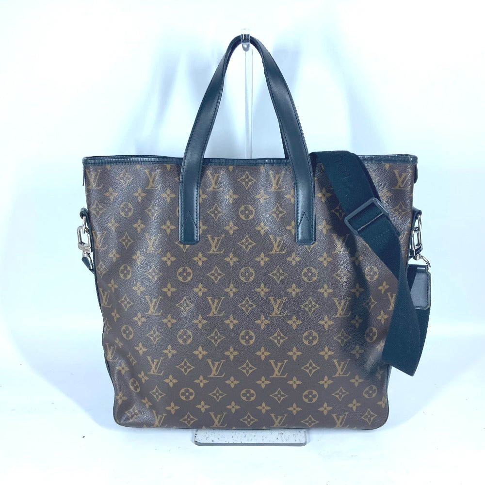 LOUIS VUITTON Shoulder Bag M56708 Monogram macacer canvas Brown Monogram macacer Davis unisex(Unisex) Used Authentic