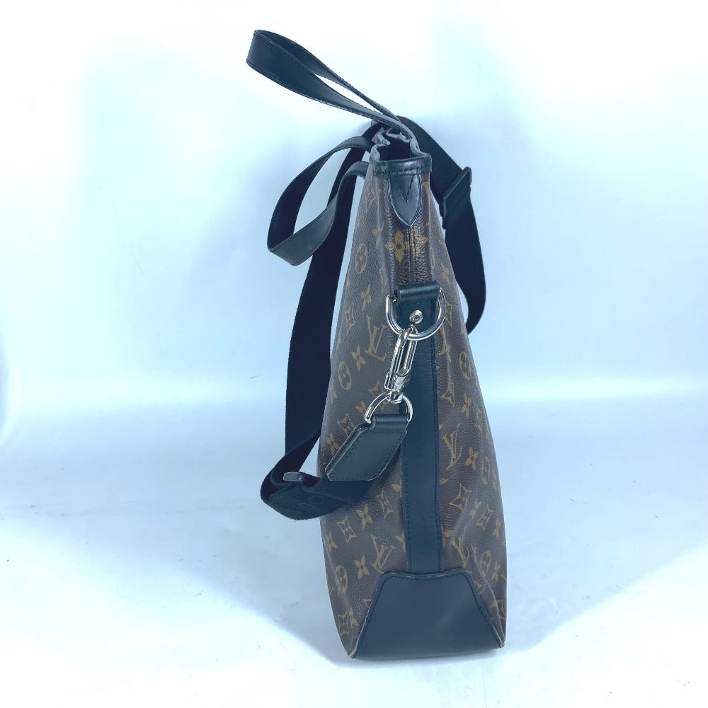 LOUIS VUITTON Shoulder Bag M56708 Monogram macacer canvas Brown Monogram macacer Davis unisex(Unisex) Used Authentic