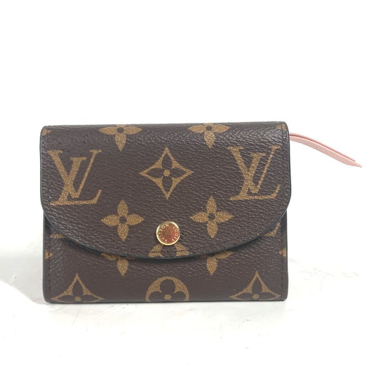 LOUIS VUITTON Coin case M62361 Monogram canvas Brown Monogram Portomonet Rosali Women Used Authentic