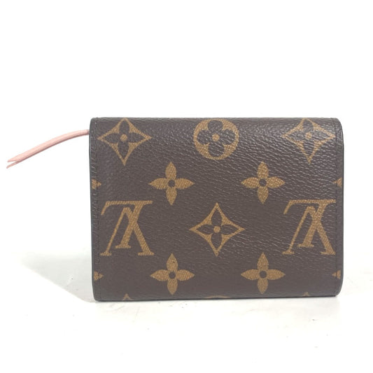 LOUIS VUITTON Coin case M62361 Monogram canvas Brown Monogram Portomonet Rosali Women Used Authentic