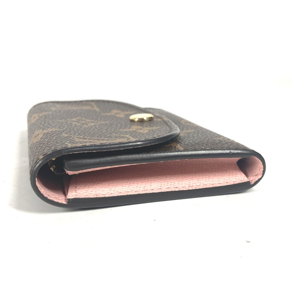LOUIS VUITTON Coin case M62361 Monogram canvas Brown Monogram Portomonet Rosali Women Used Authentic
