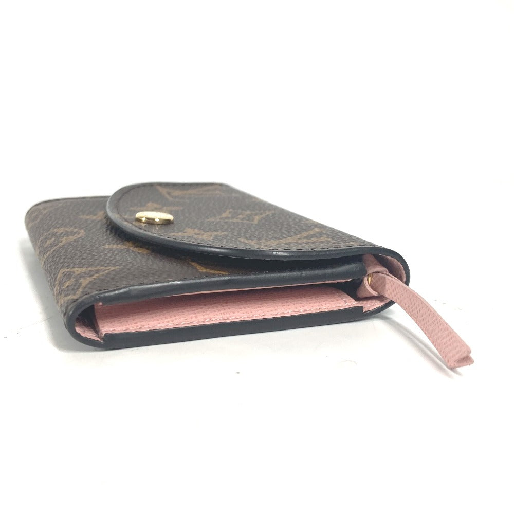 LOUIS VUITTON Coin case M62361 Monogram canvas Brown Monogram Portomonet Rosali Women Used Authentic