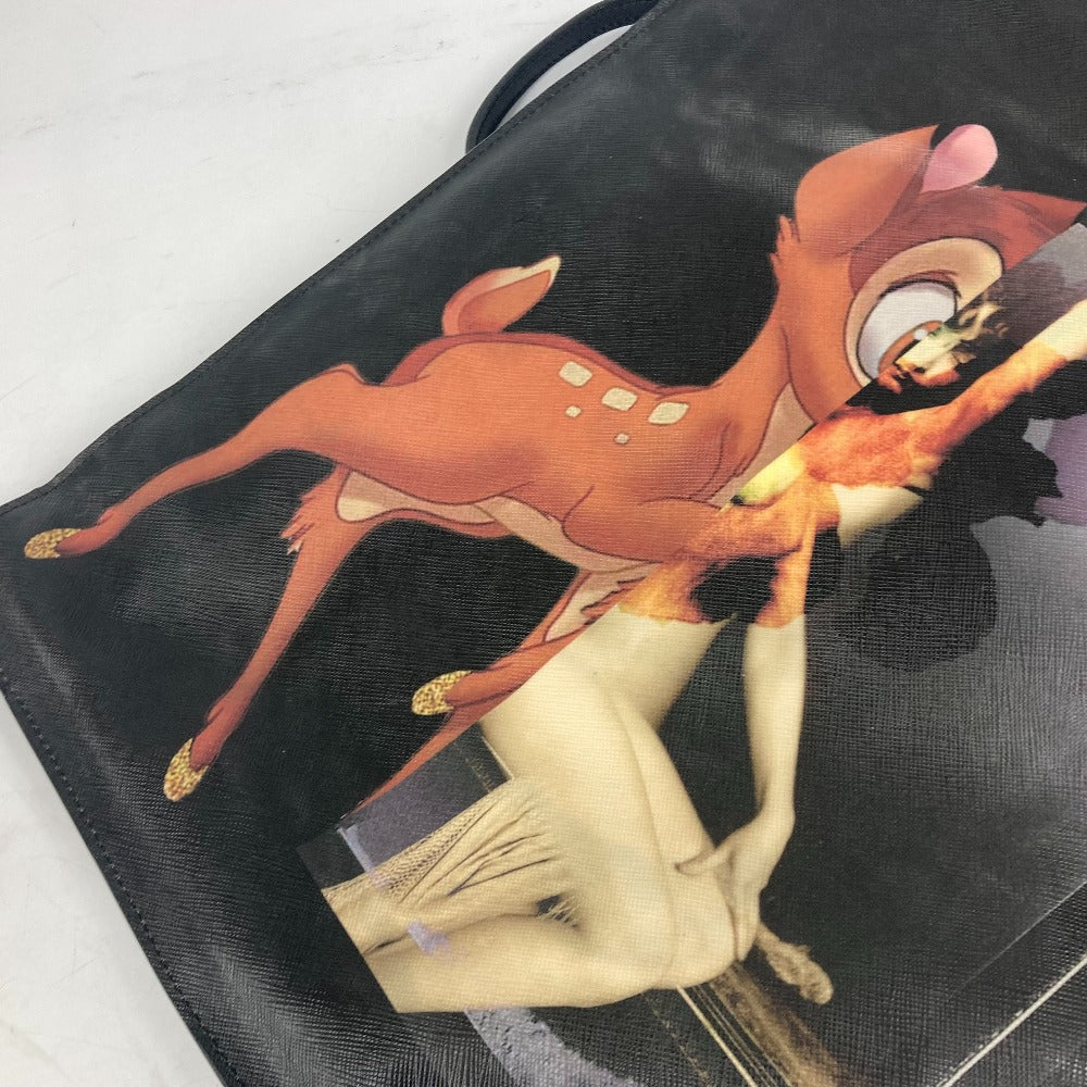 GIVENCHY Shoulder Bag PVC / Leather black Disney DISNEY collaboration Bambi