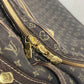 LOUIS VUITTON Shoulder Bag M95221 Monogram Mini-LinCanvas Brown Monogram mini run sac arange Women Used Authentic