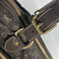 LOUIS VUITTON Shoulder Bag M95221 Monogram Mini-LinCanvas Brown Monogram mini run sac arange Women Used Authentic