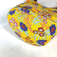 CHANEL Shoulder Bag canvas yellow High summer Flower Pattern